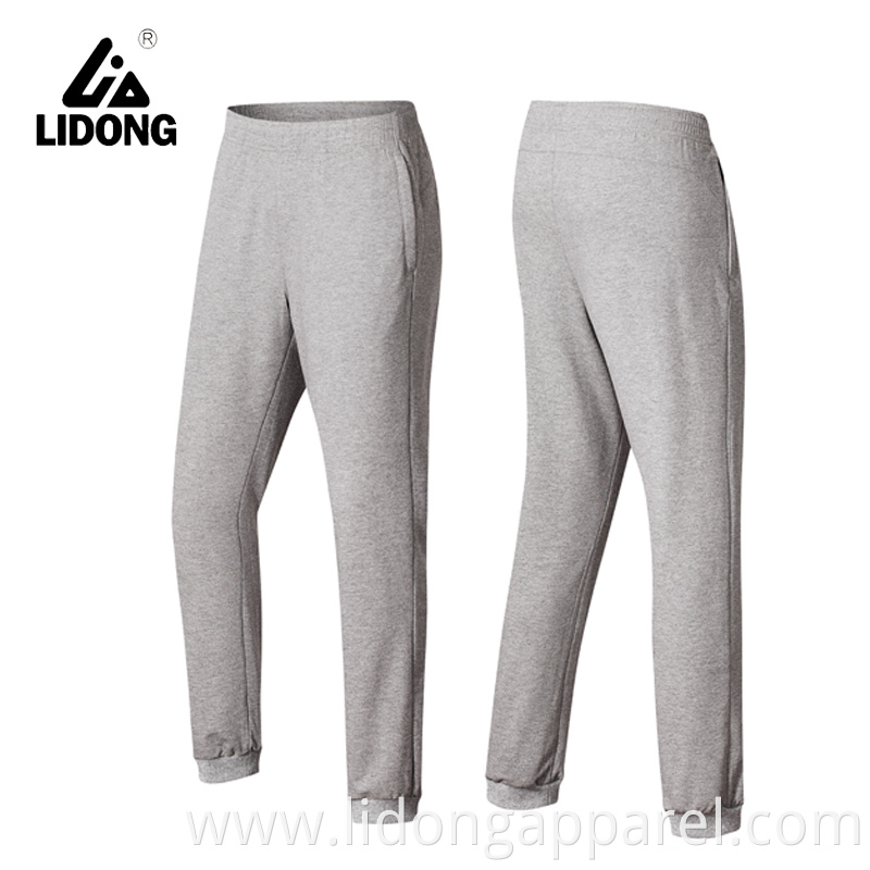 mens cargo trousers cotton shrink side pocket zip long pants